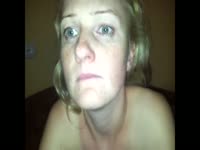 MILF babe eating a fresh poop
